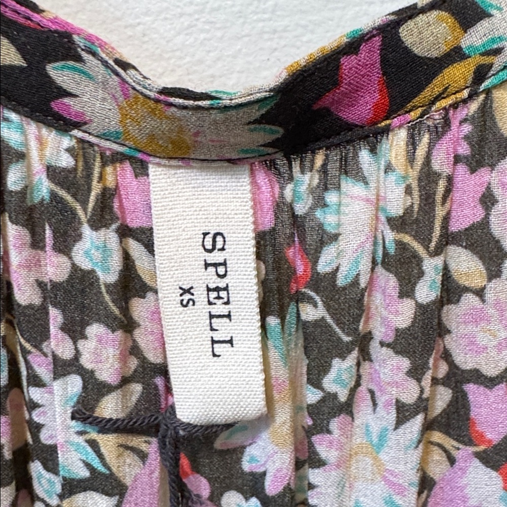 Spell and the Gypsy -Impala Lily Boho Midi Dress -XS - Picture 5 of 7